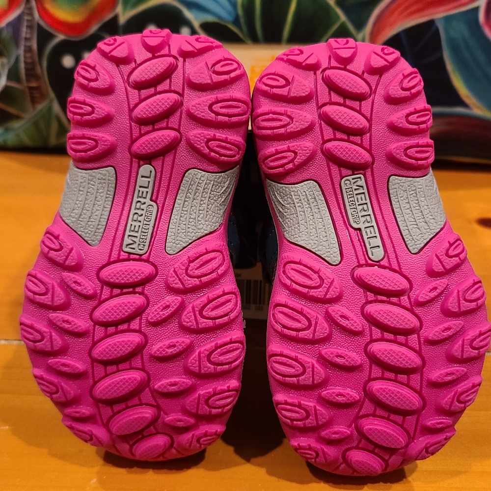 Merrell Toddler Girls Outback Low 2 Hiking Shoes Size 5M New In Box - Picture 3 of 5